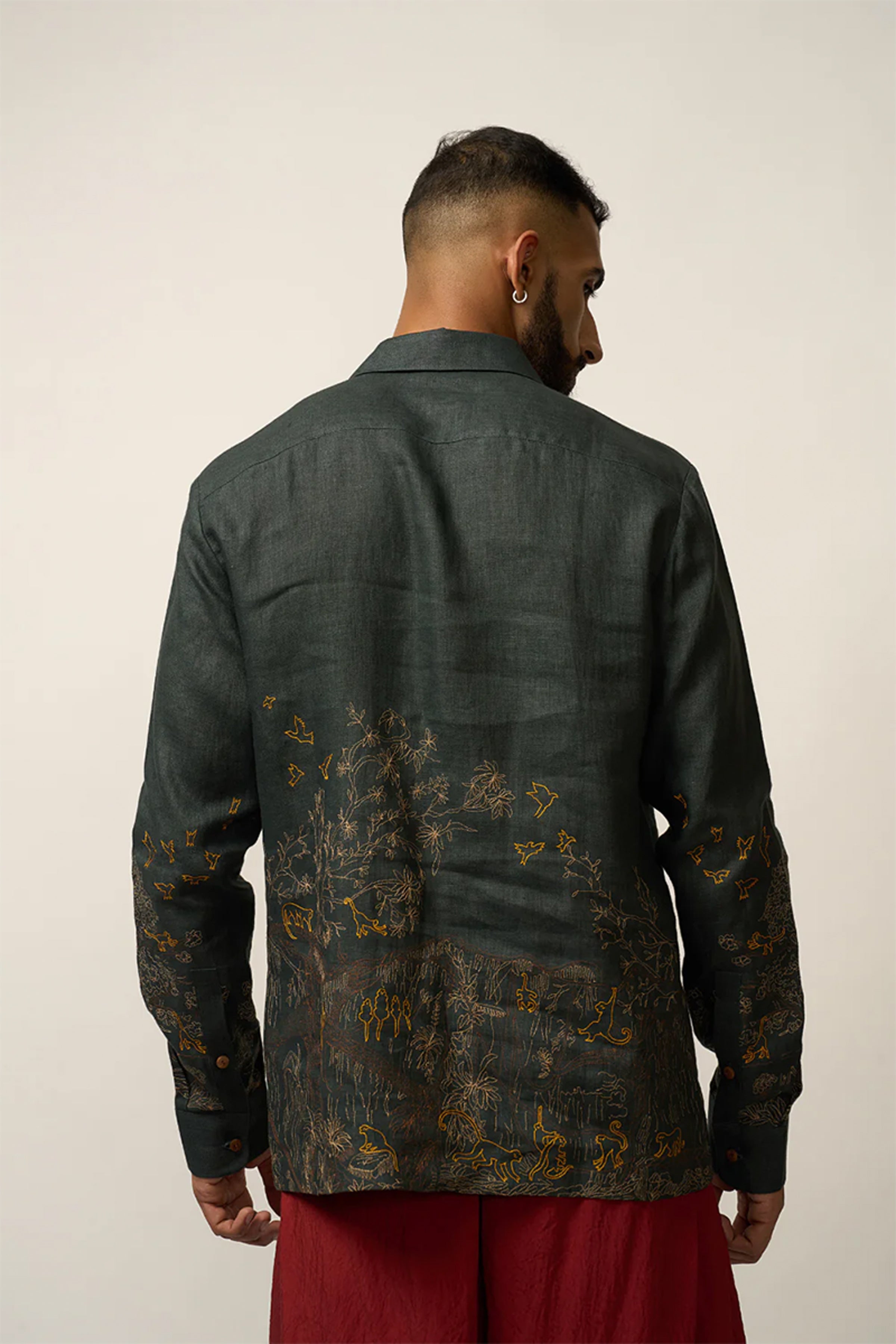 MONKEY BIZ SHIRT GREEN