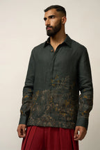 MONKEY BIZ SHIRT GREEN