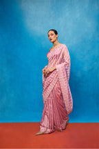 Saree Blouse Fabric Pink