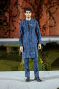 Kurta Pant Navy Blue