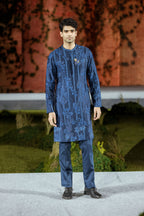 Kurta Pant Navy Blue
