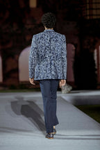 Bandhgala Kurta Pant Navy Blue