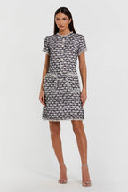 Dress Balck Multi