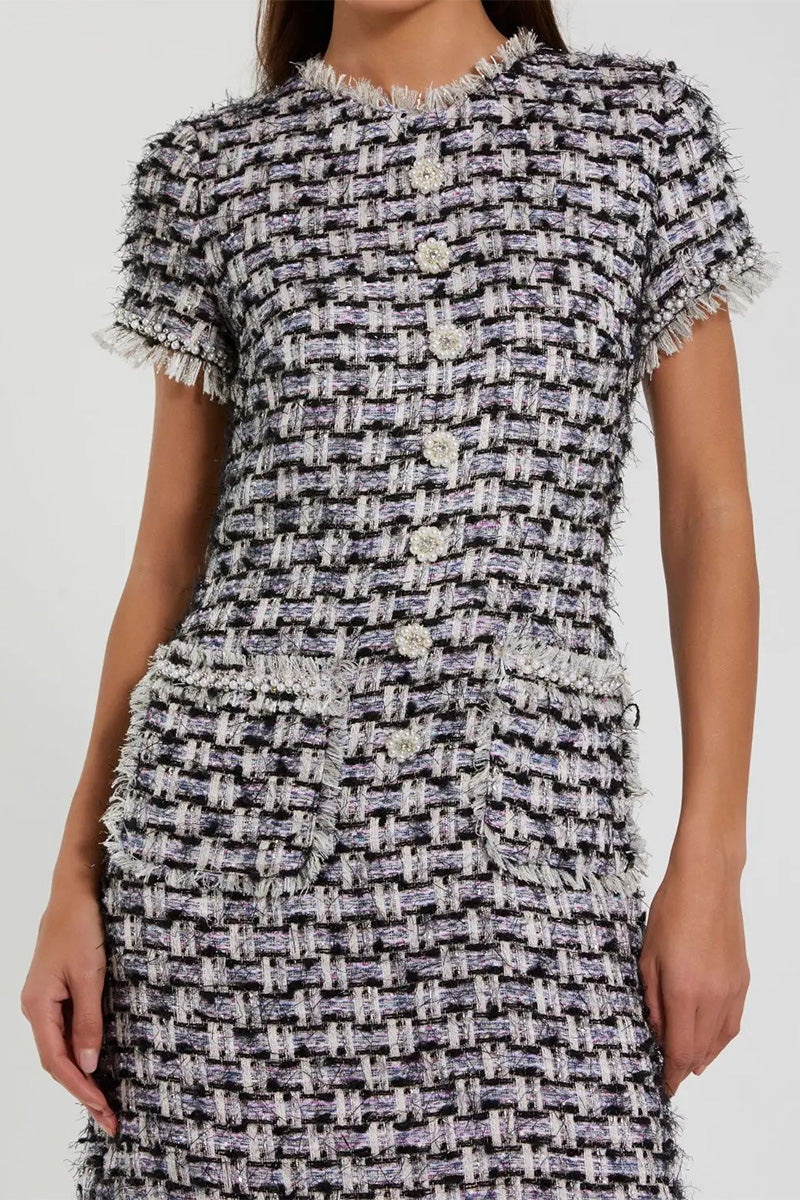 Dress Balck Multi