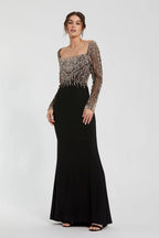 Dress Black Gold