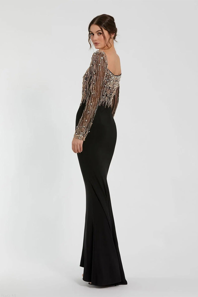Dress Black Gold