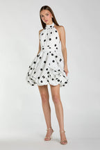 Dress Black-Ivory