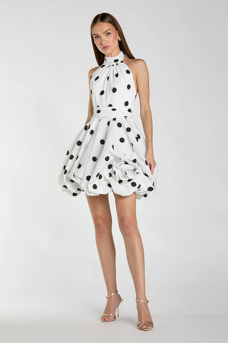 Dress Black-Ivory