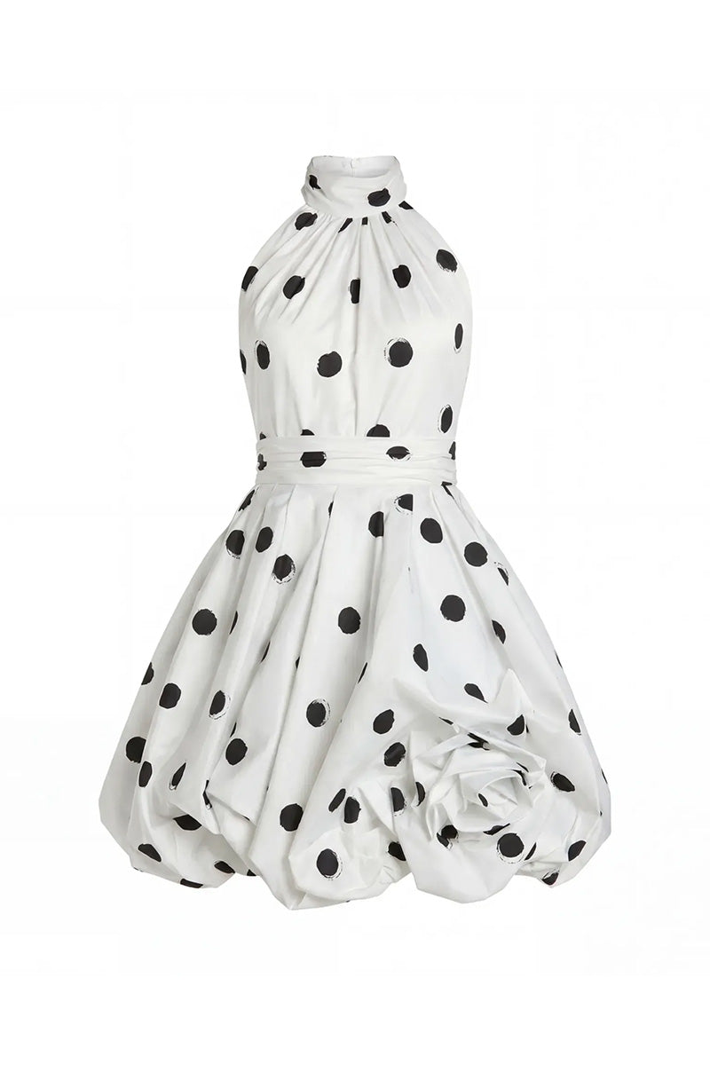Dress Black-Ivory