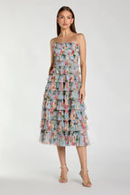 Dress Blue Multi