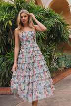 Dress Blue Multi
