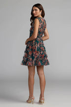 Dress Blue Multi