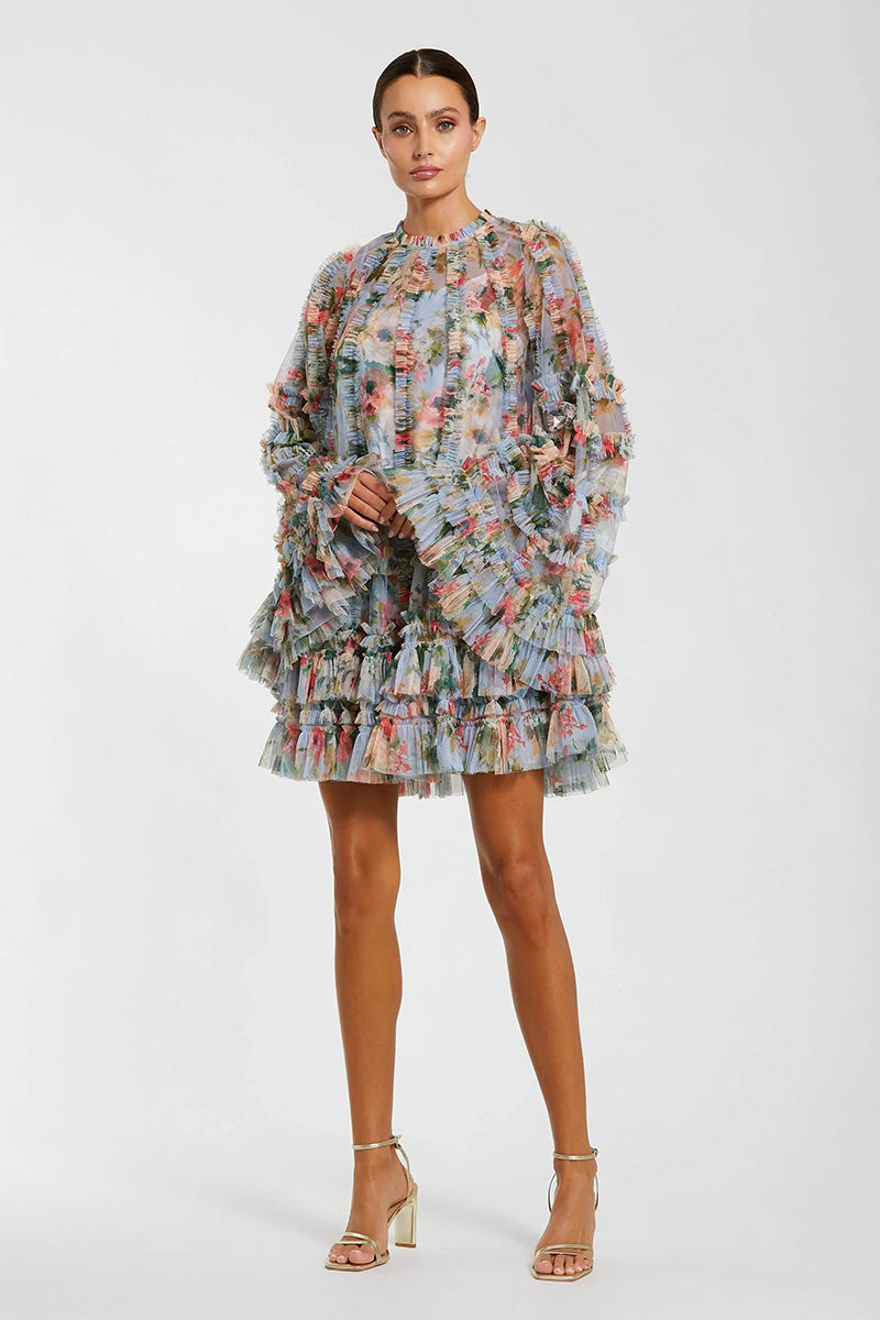 Dress Blue Multi