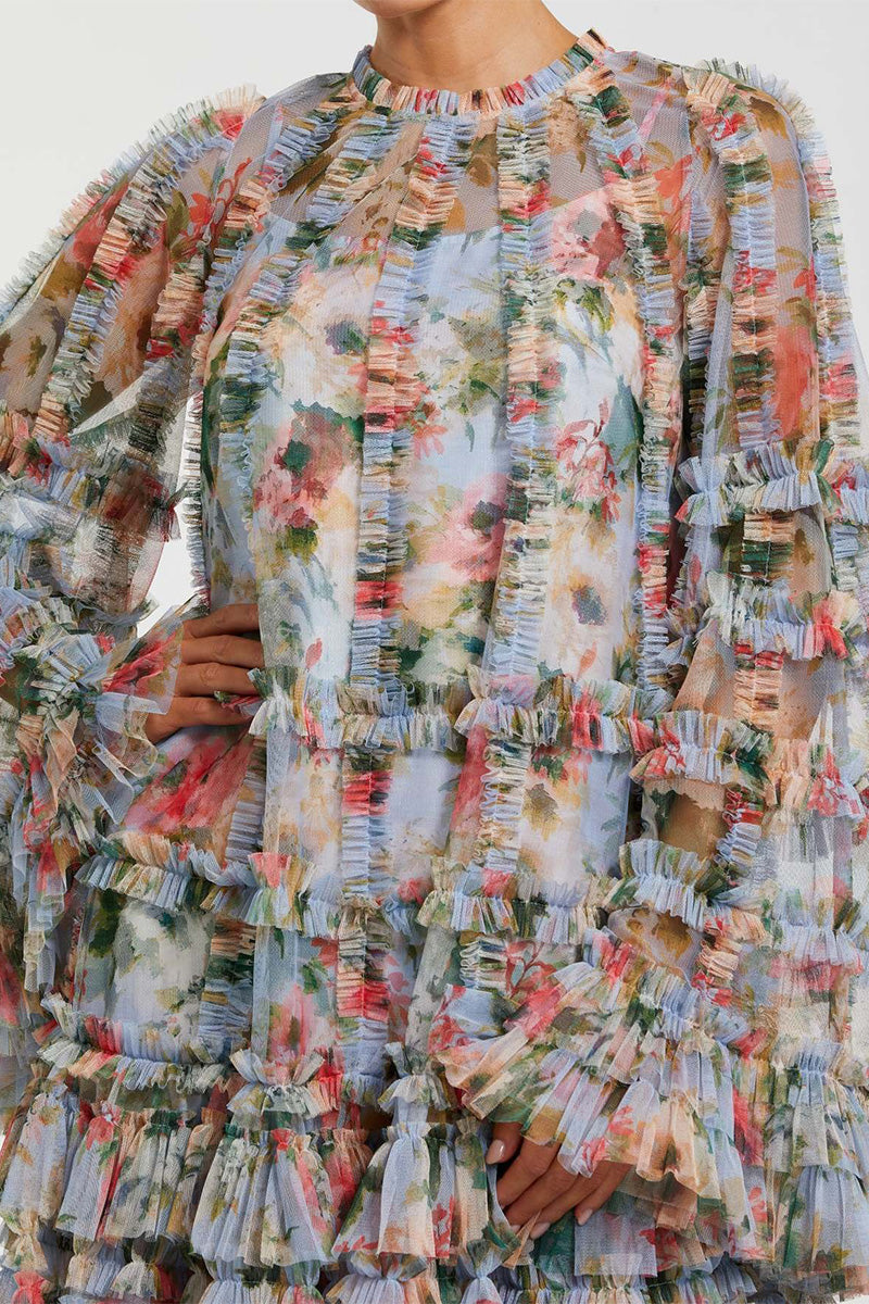 Dress Blue Multi