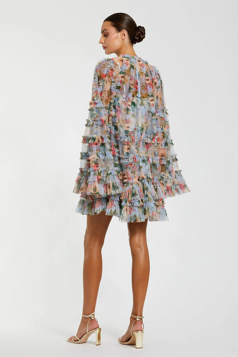 Dress Blue Multi