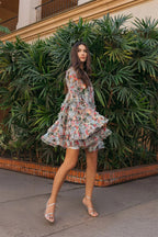 Dress Blue Multi