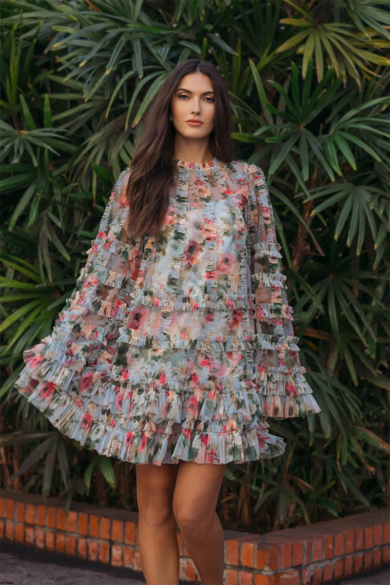 Dress Blue Multi