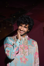 MAHIMA MAHAJAN KURTA PANT AQUA