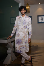 MAHIMA MAHAJAN KURTA PANT OCEN BLUE