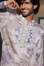 MAHIMA MAHAJAN KURTA PANT OCEN BLUE