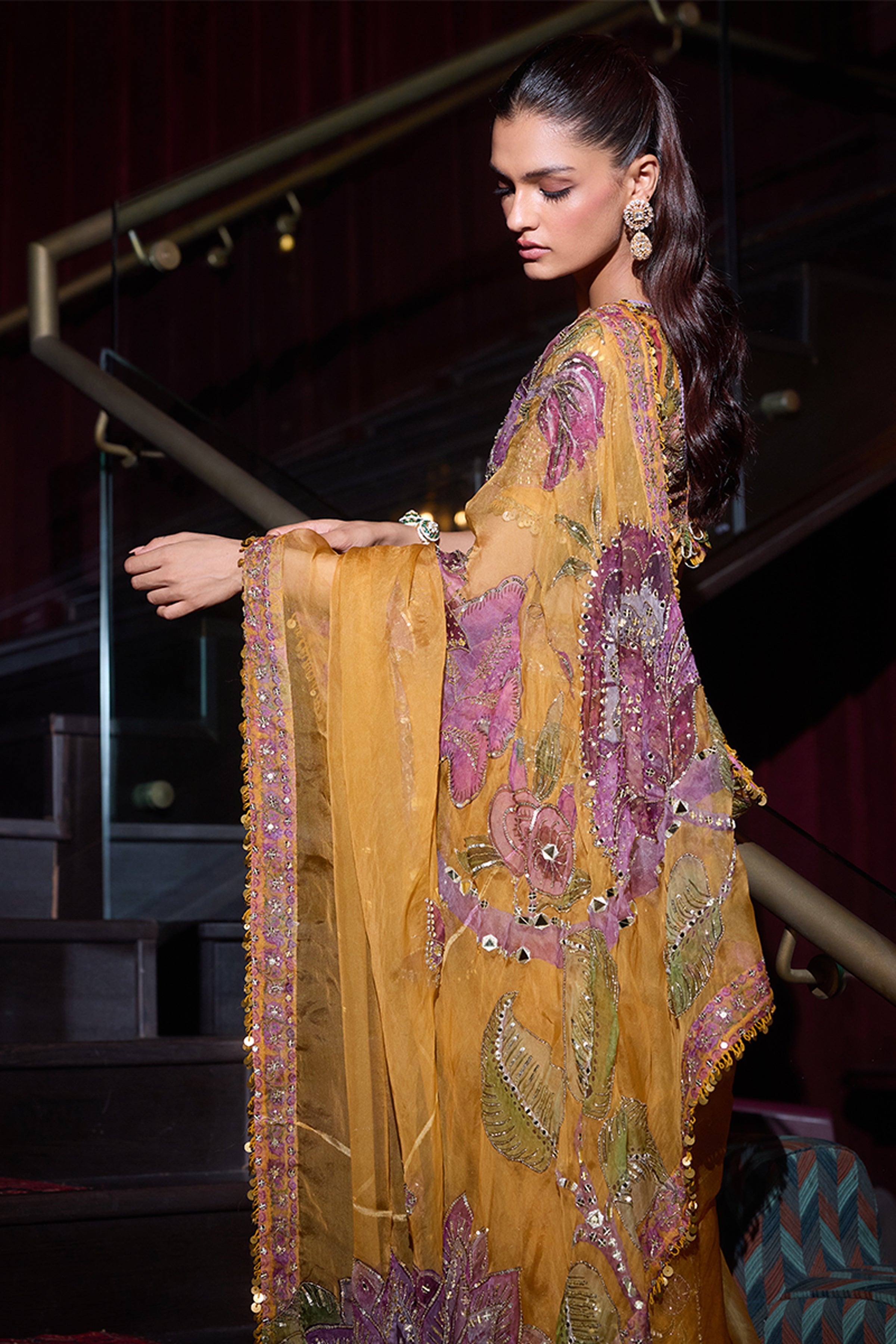 DRAPE SAREE BLOUSE KESAR