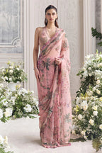 Drape Saree Blouse Blush Pink
