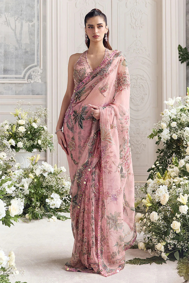 Drape Saree Blouse Blush Pink
