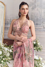 Drape Saree Blouse Blush Pink