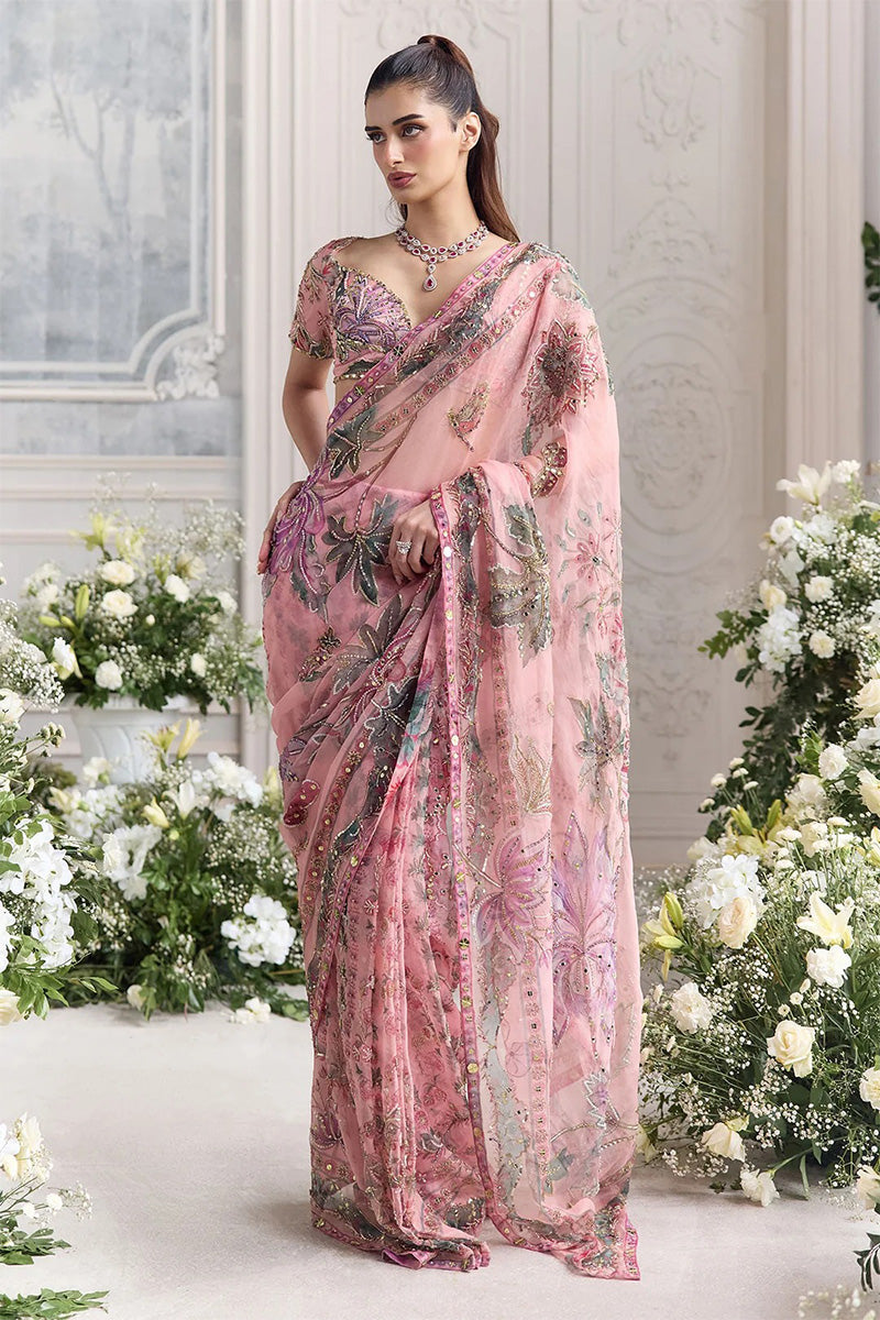 Drape Saree Blouse Blush Pink