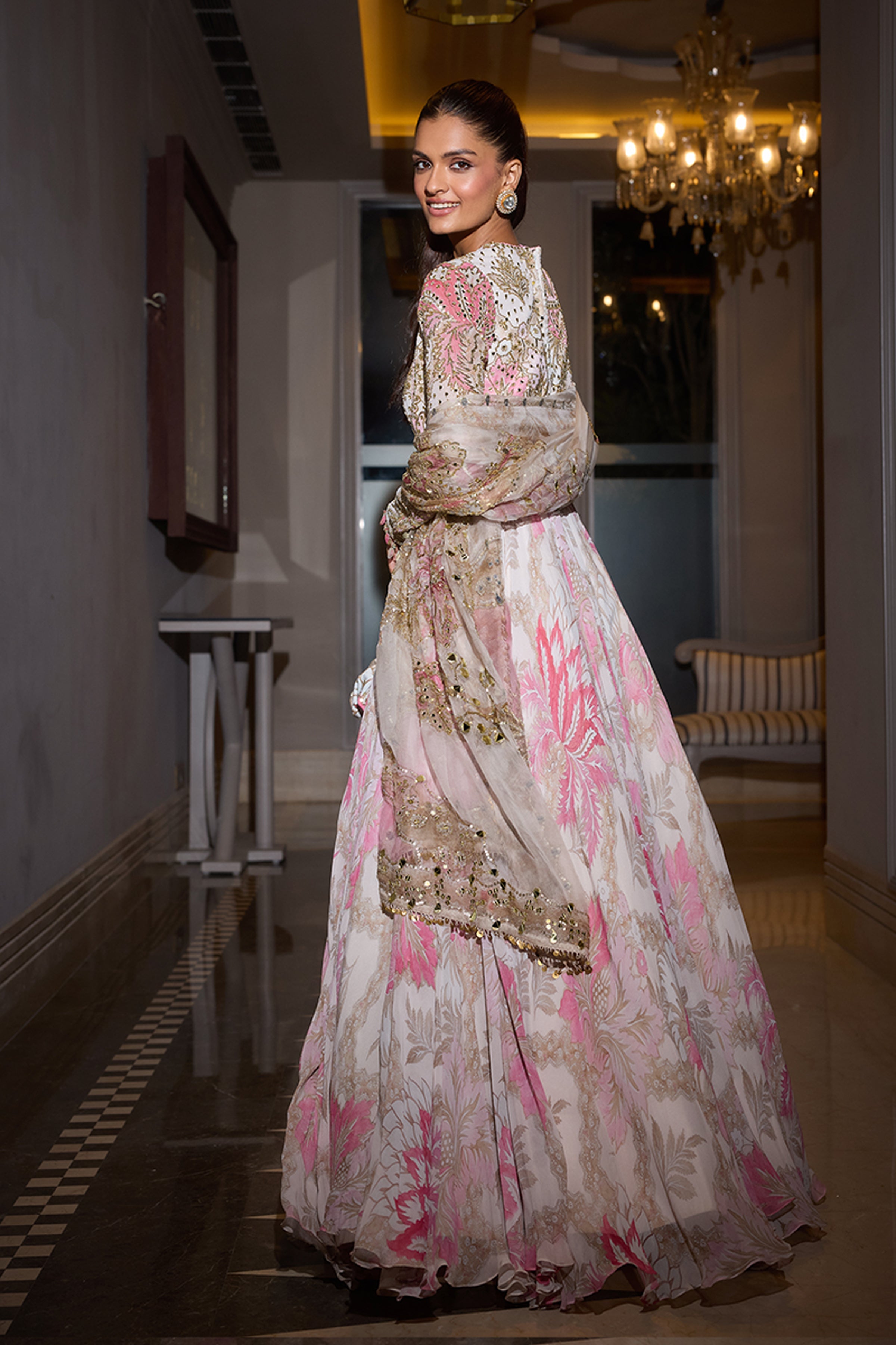 MAHIMA MAHAJAN GOWN IVORY