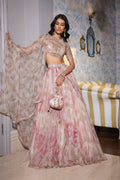 LEHENGA BLOUSE DUPATTA IVORY