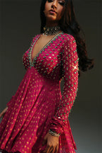 Sharara Kurta Rani Pink