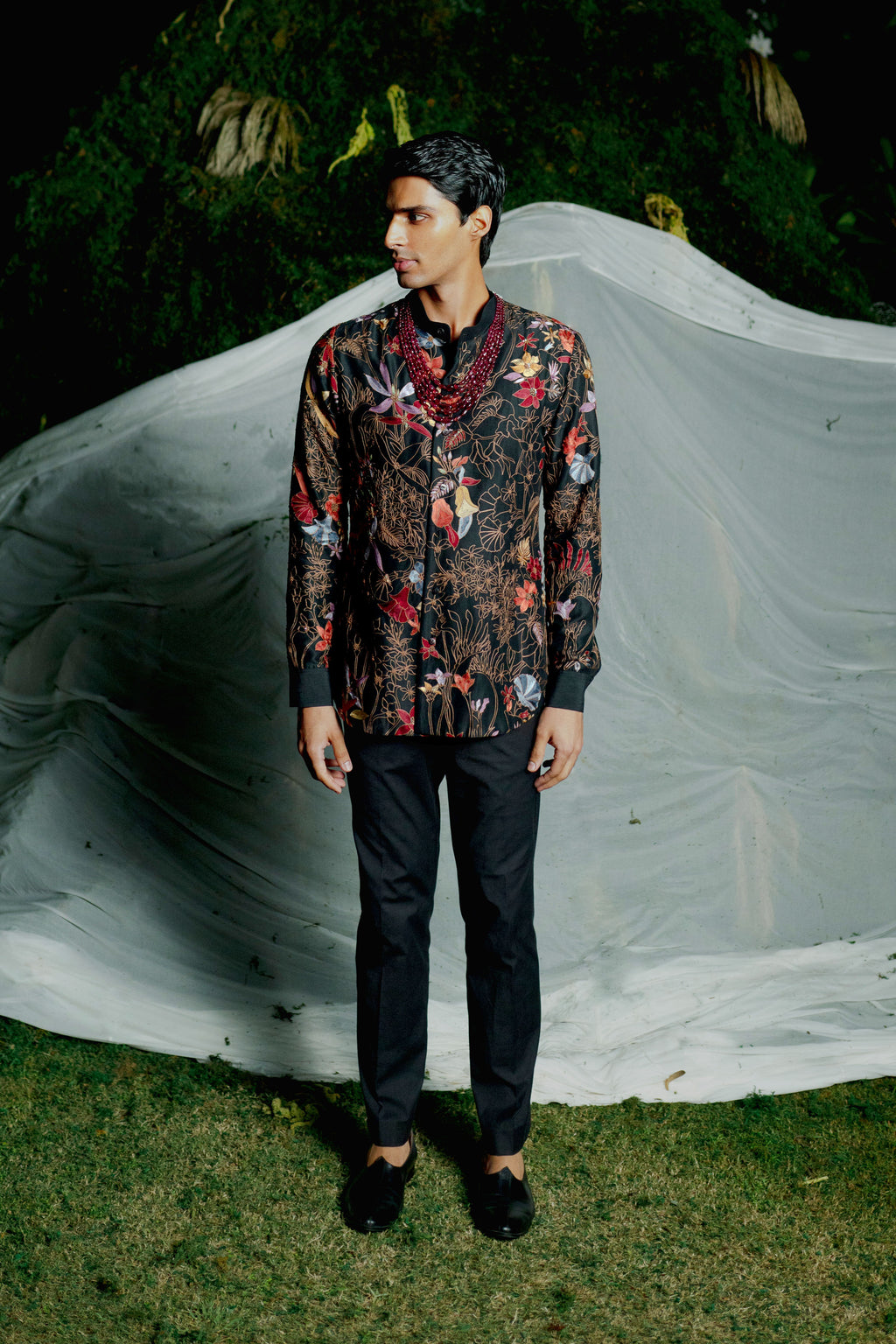 Shirt Pant Black