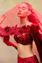 LEHENGA RED
