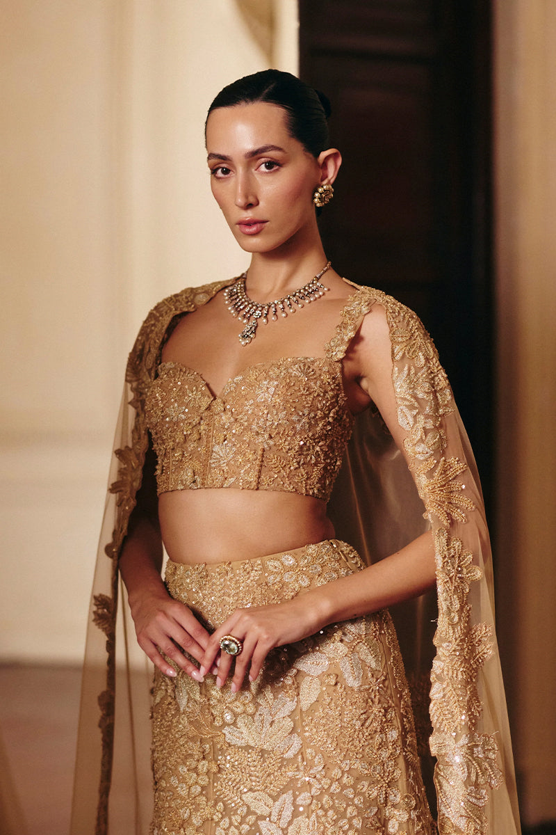 LEHENGA GOLD