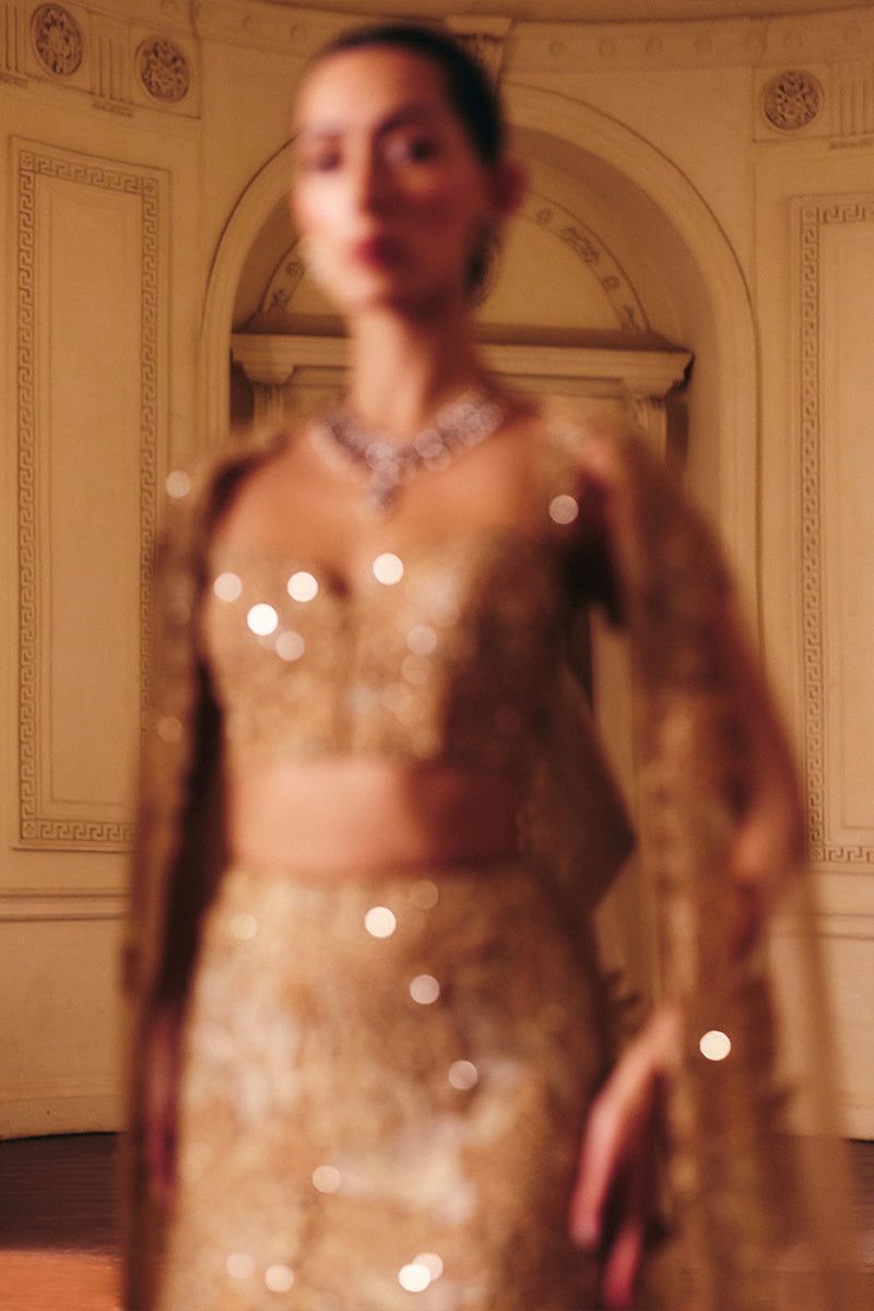 LEHENGA GOLD