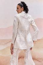 SHARARA BUSTIER BLAZER IVORY