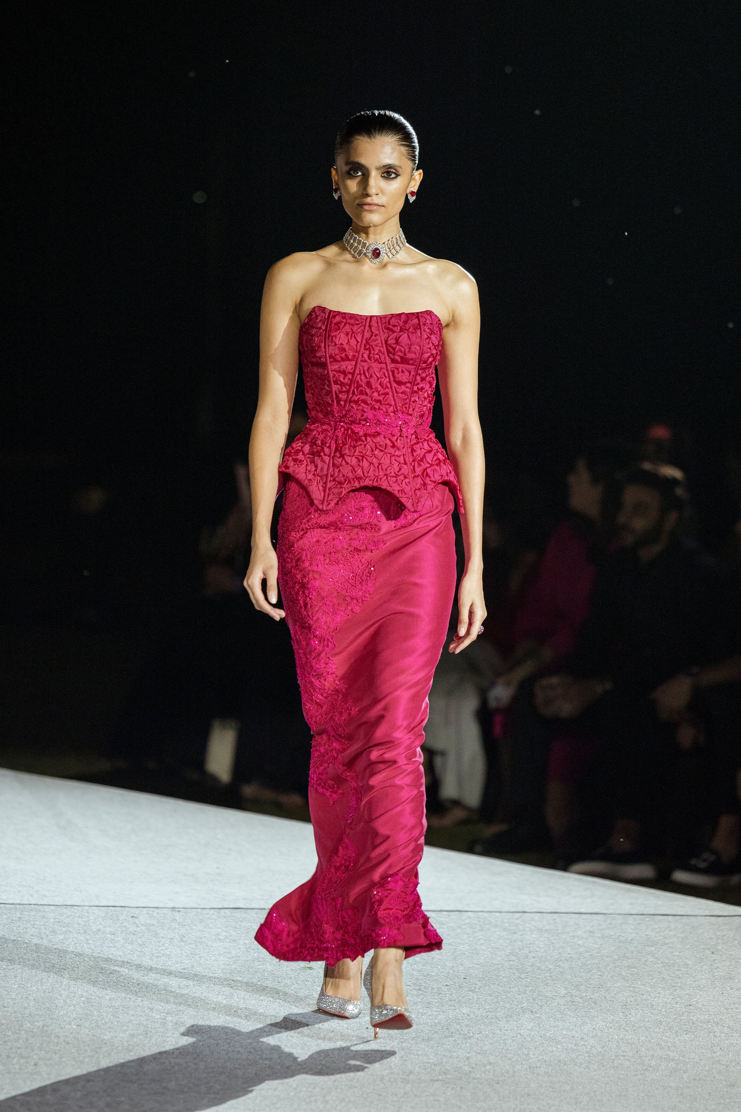 Skirt Corset Fuchsia
