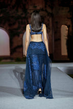 Corset Pant Navy Blue