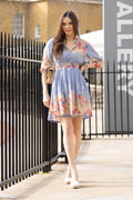 Dress Blue Multi