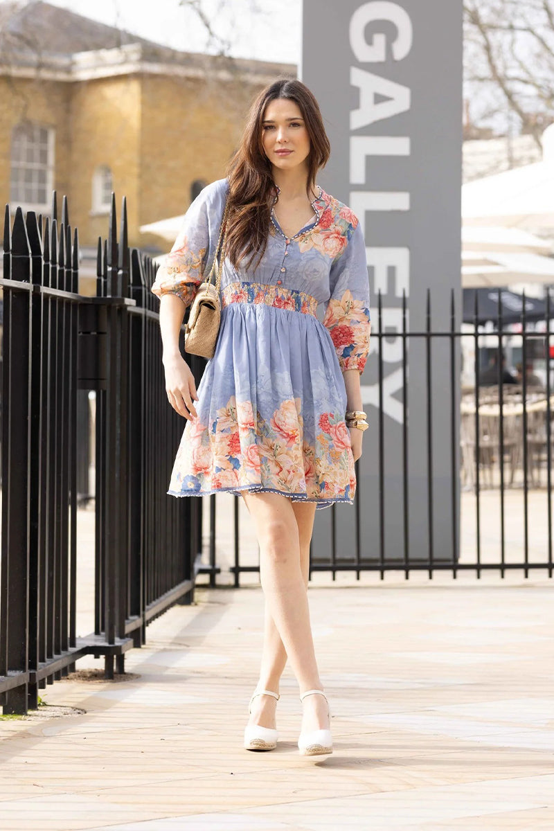 Dress Blue Multi