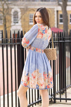 Dress Blue Multi