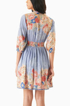 Dress Blue Multi