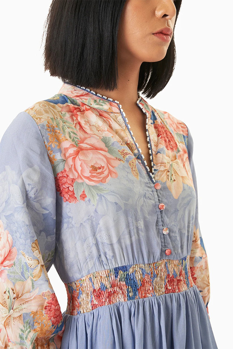 Dress Blue Multi