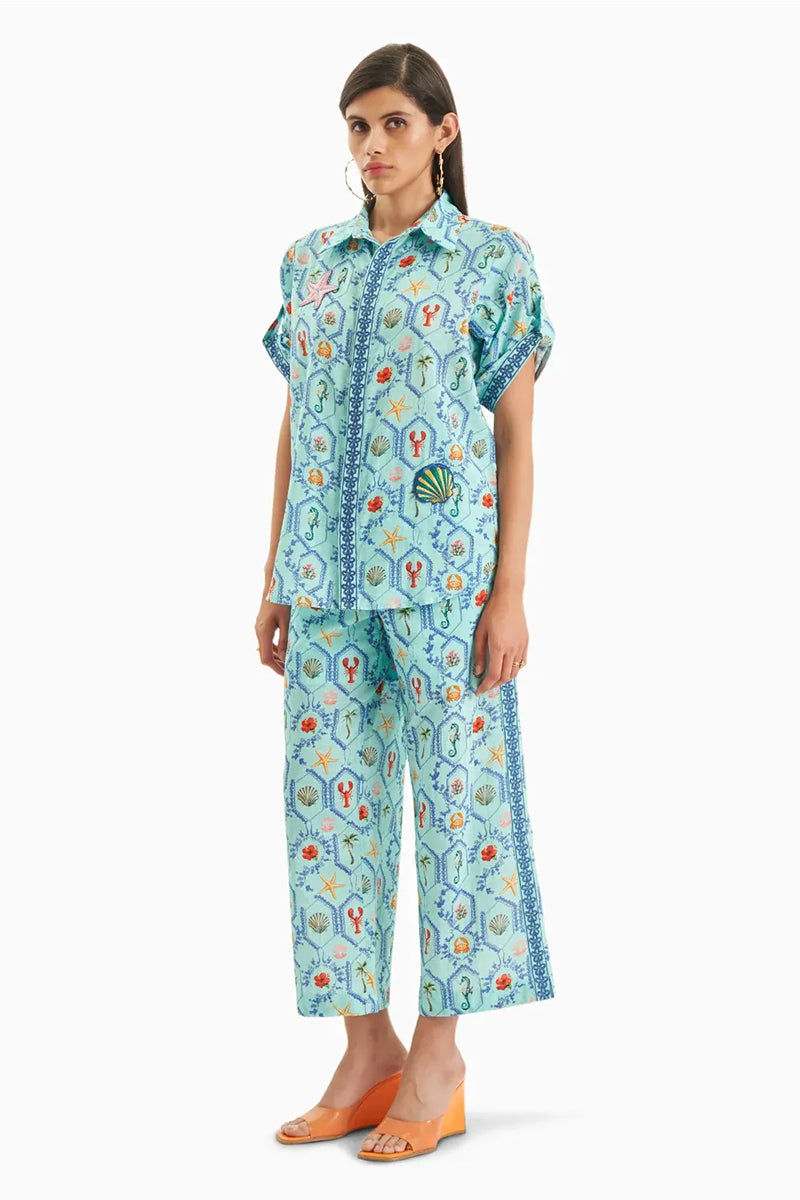 Shirt Pant Blue