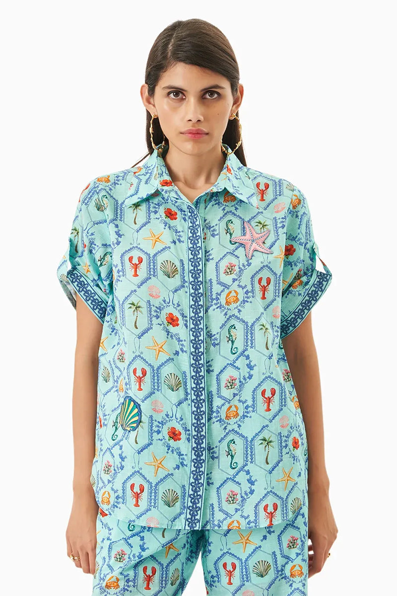 Shirt Pant Blue