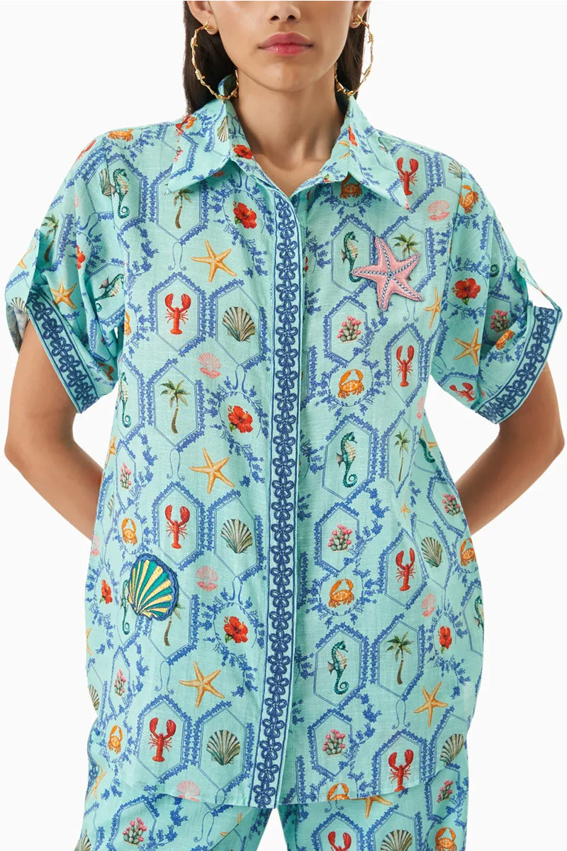 Shirt Pant Blue