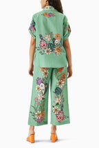 SHIRT PANTS GREEN