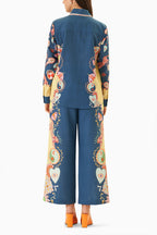 SHIRT PANT BLUE GREEN