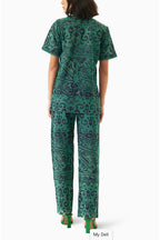 SHIRT PANTS FOREST GREEN